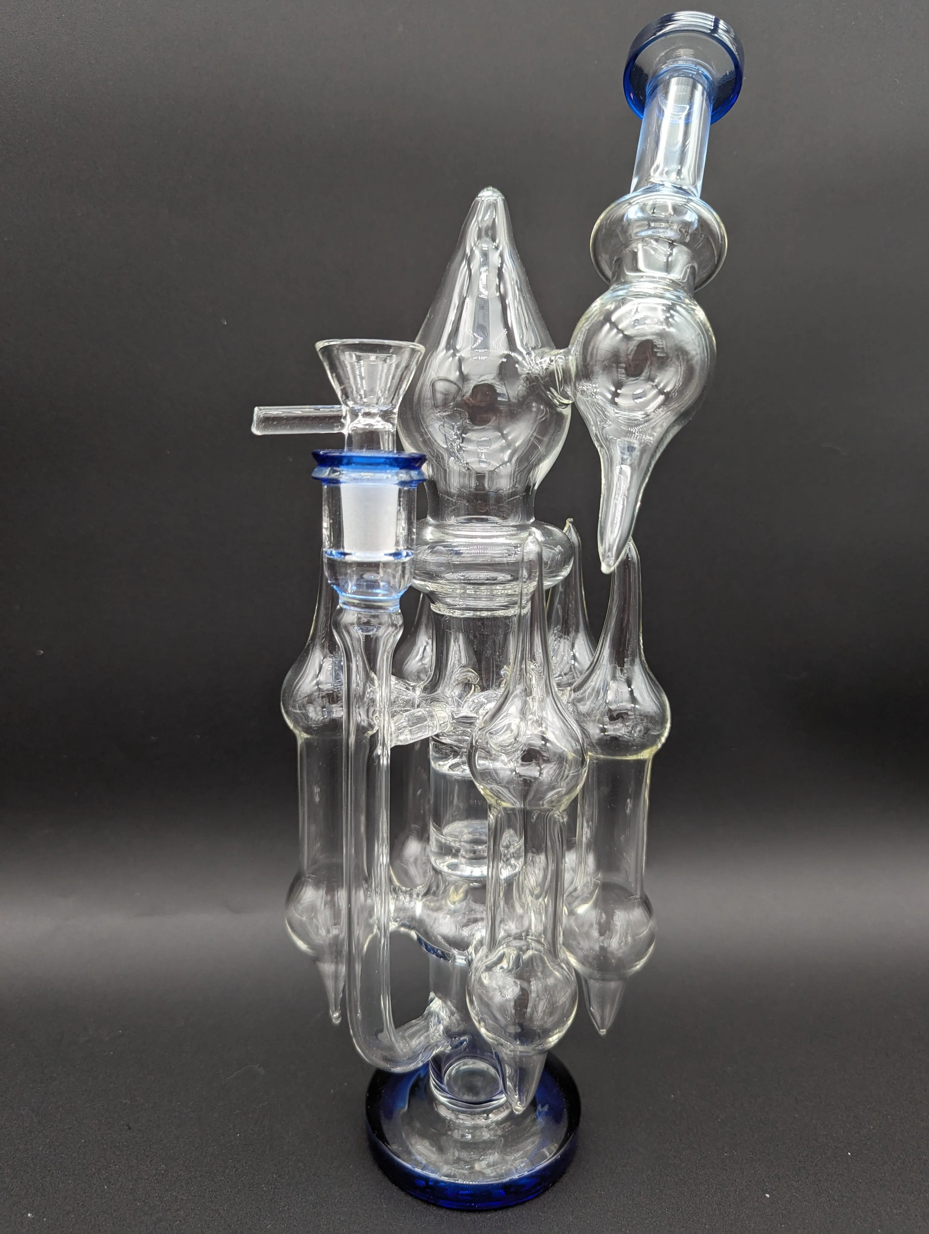 13 Microscope Tower Bong w/ Restriction