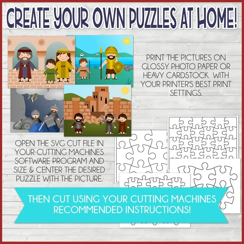 2022 CFM Old Testament Puzzle Cut Collection {KIT 4} PRINTABLE