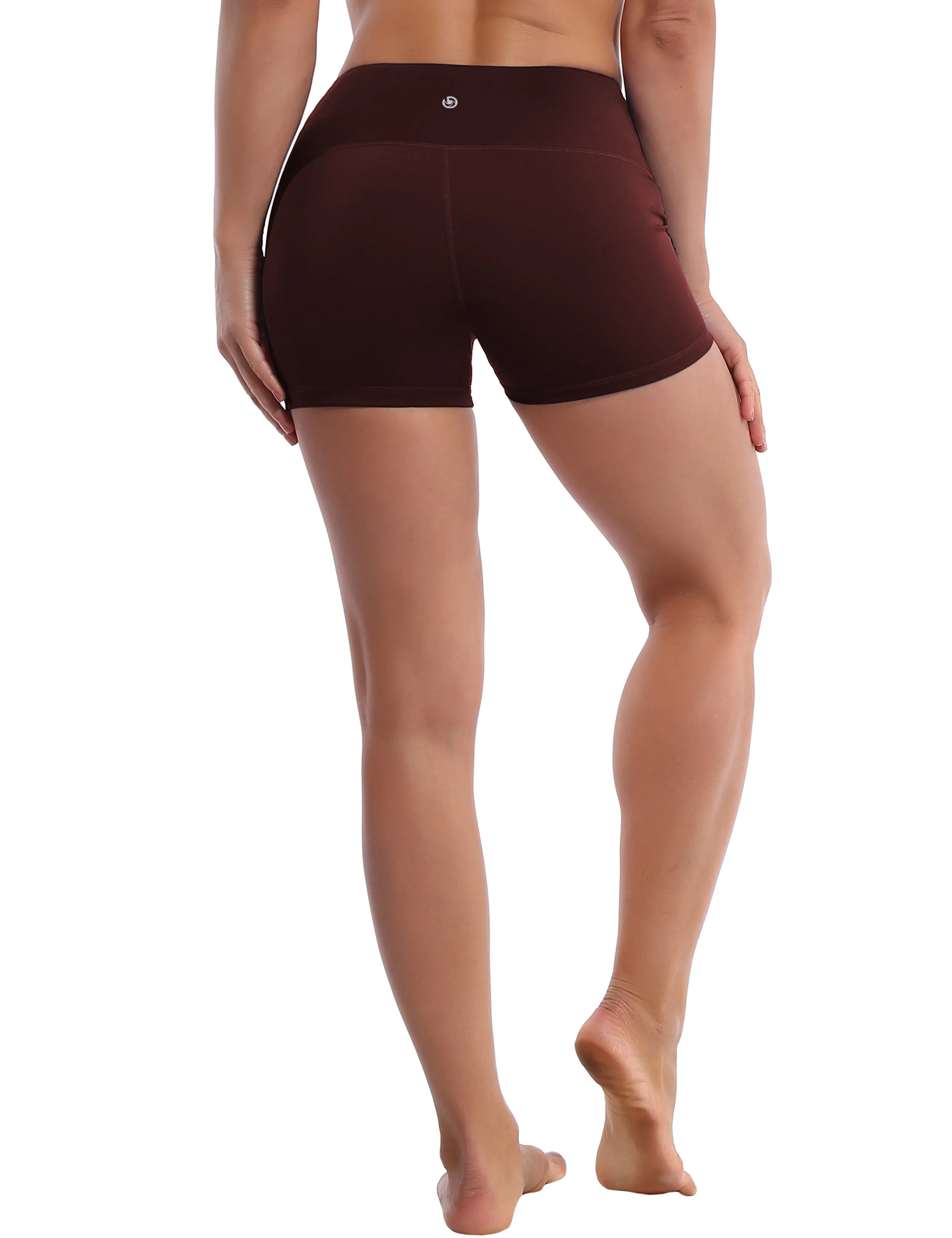 2.5 yogastudio Shorts mahoganymaroon_yogastudio