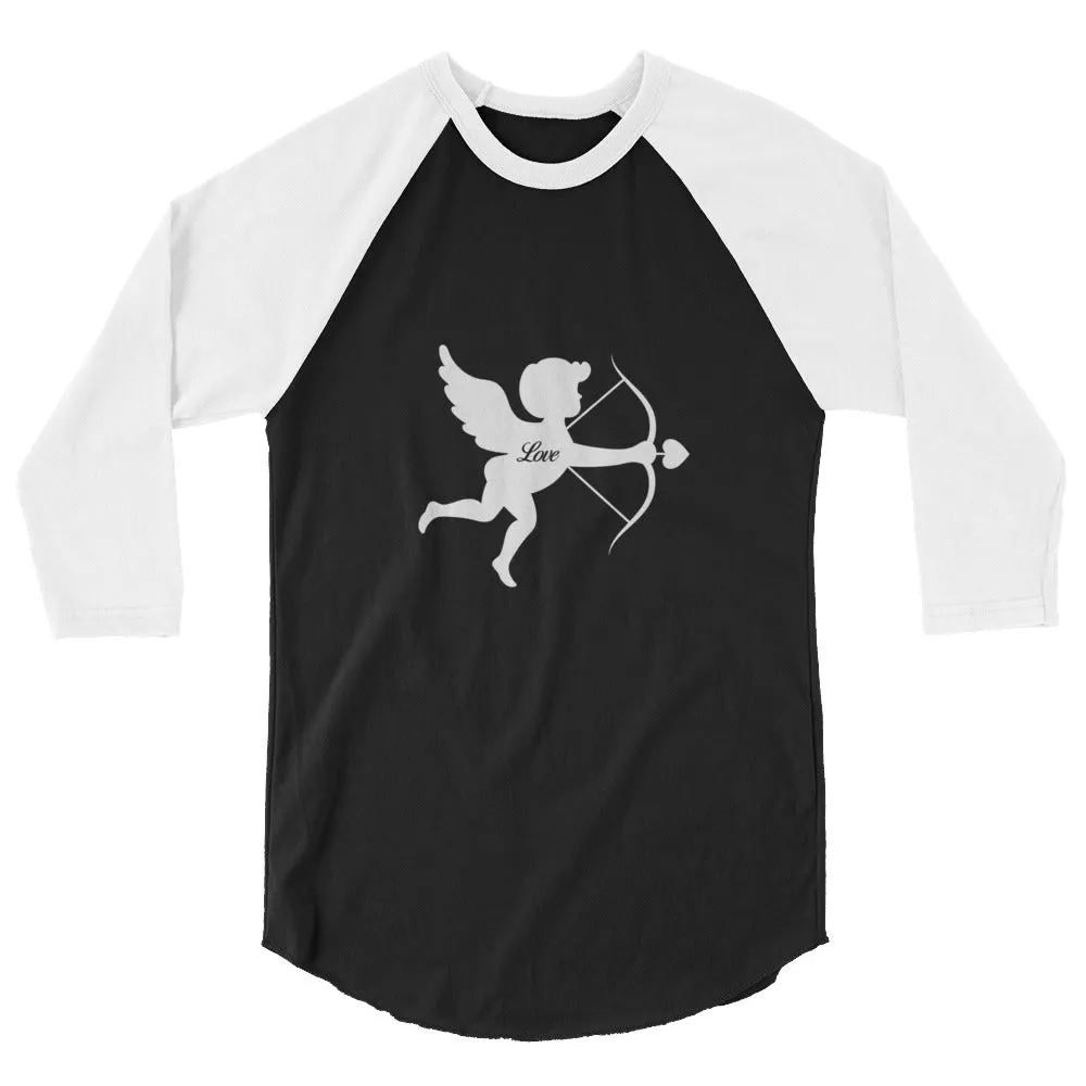 3/4 sleeve raglan shirt Cupid (White)