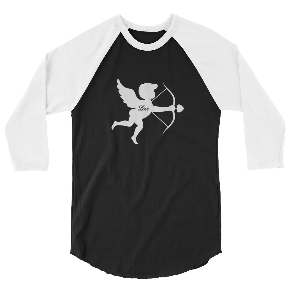 3/4 sleeve raglan shirt Cupid (White)