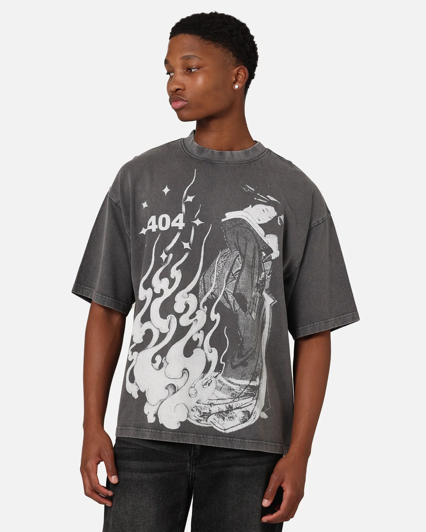 404 Geisha T-Shirt Charcoal