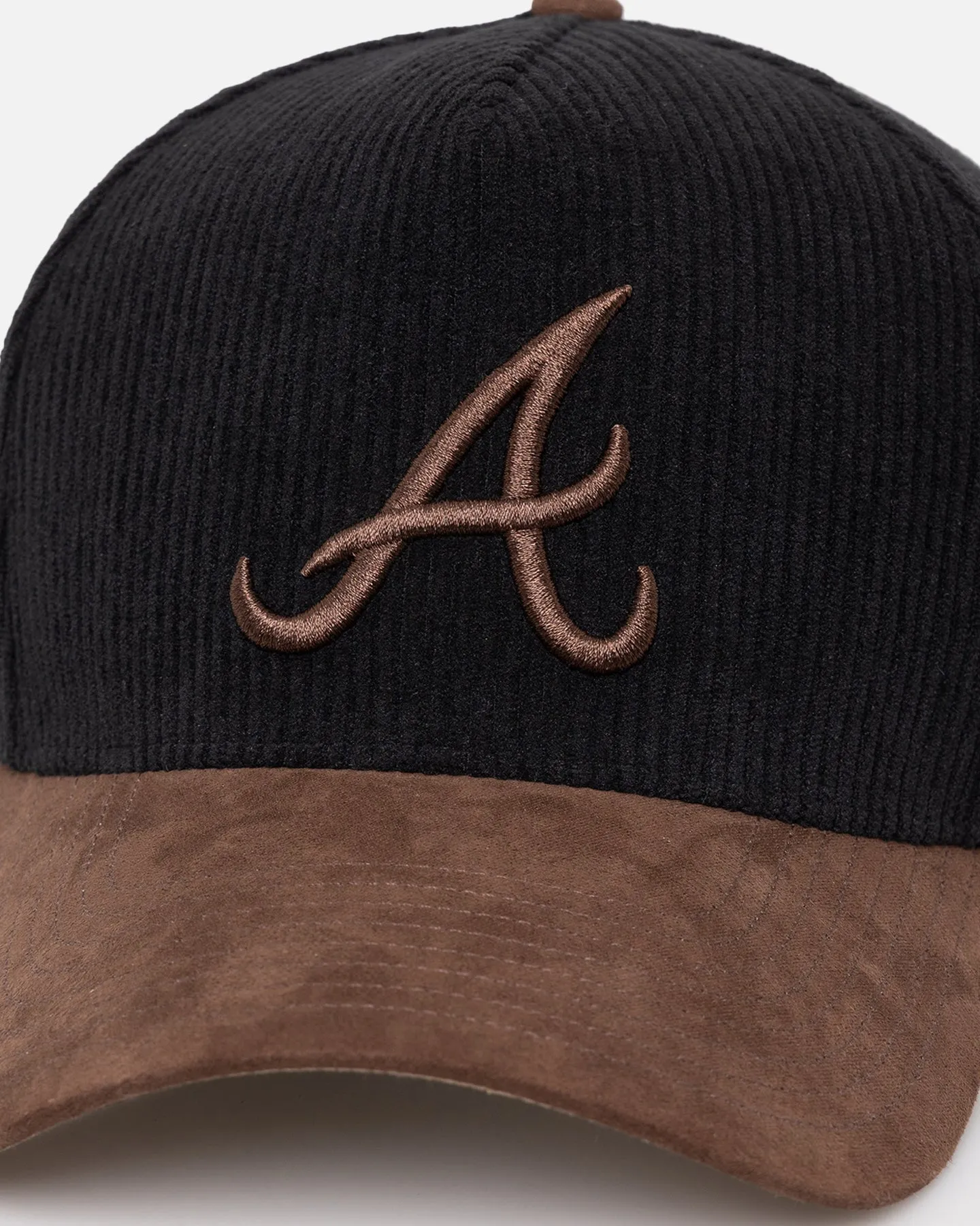 47 Brand Atlanta Braves 'Black Barren' 47 Offside DT Snapback Black