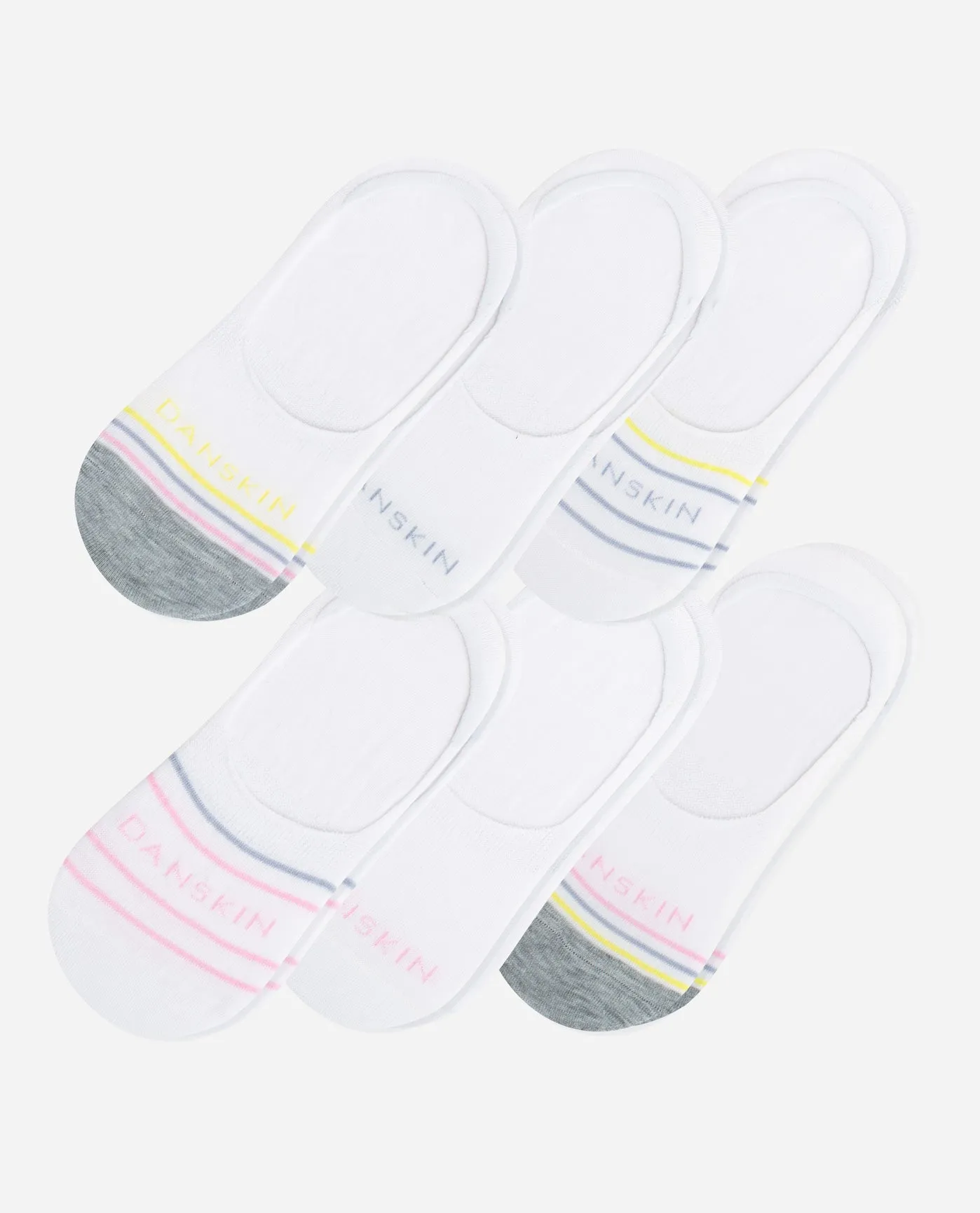 6-Pack Stripes Sneaker Liners