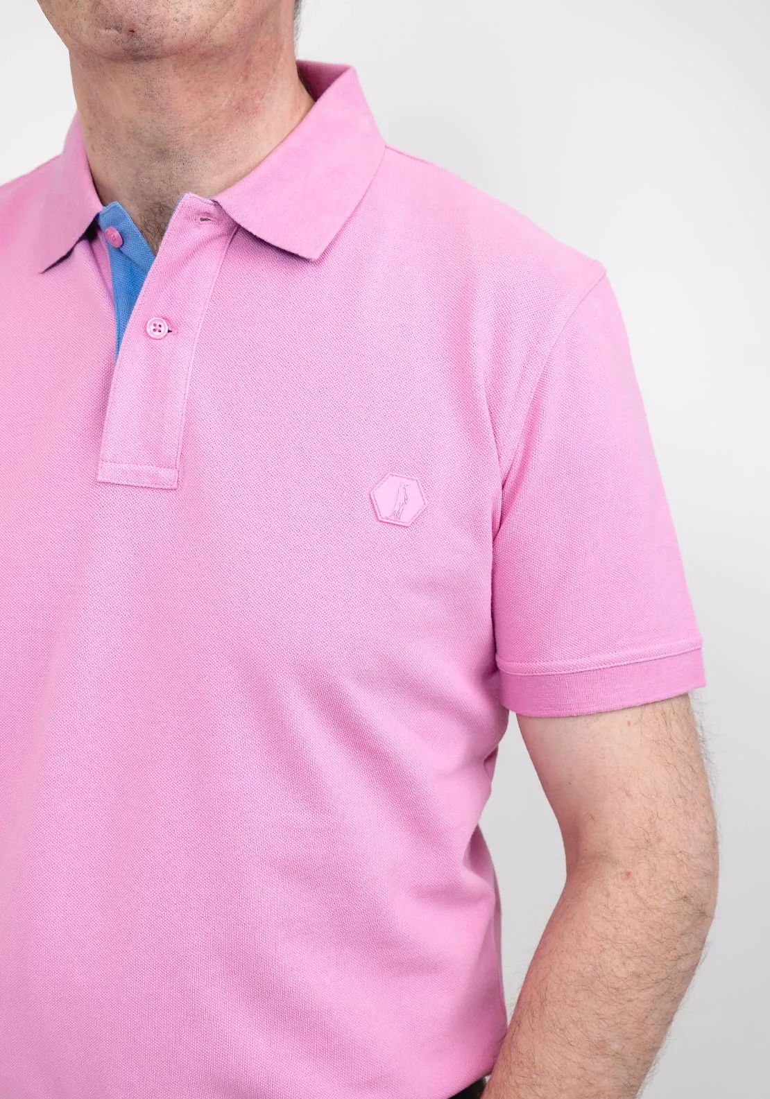 6th Sense Danny Polo Shirt, Cyclamen