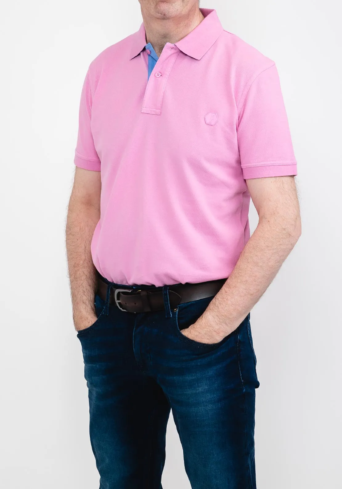 6th Sense Danny Polo Shirt, Cyclamen