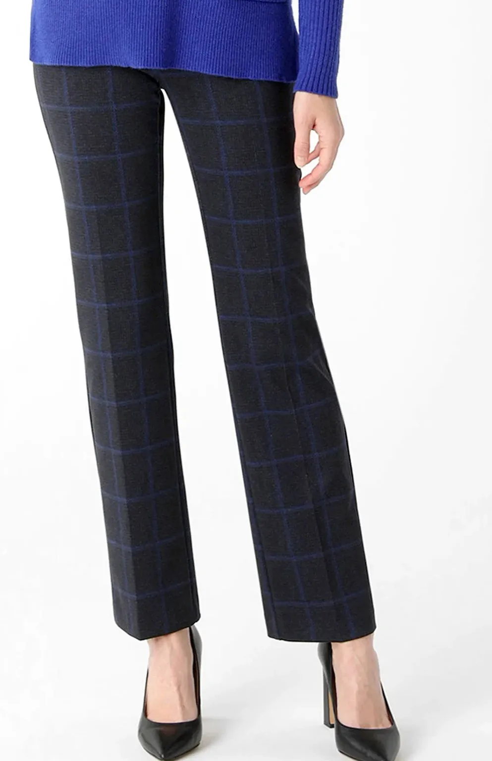 98456 Wexford Check Straight Leg Trouser