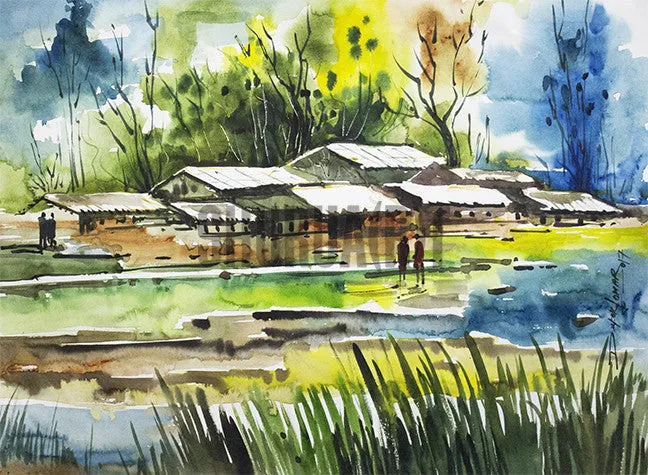 A Village Landscape