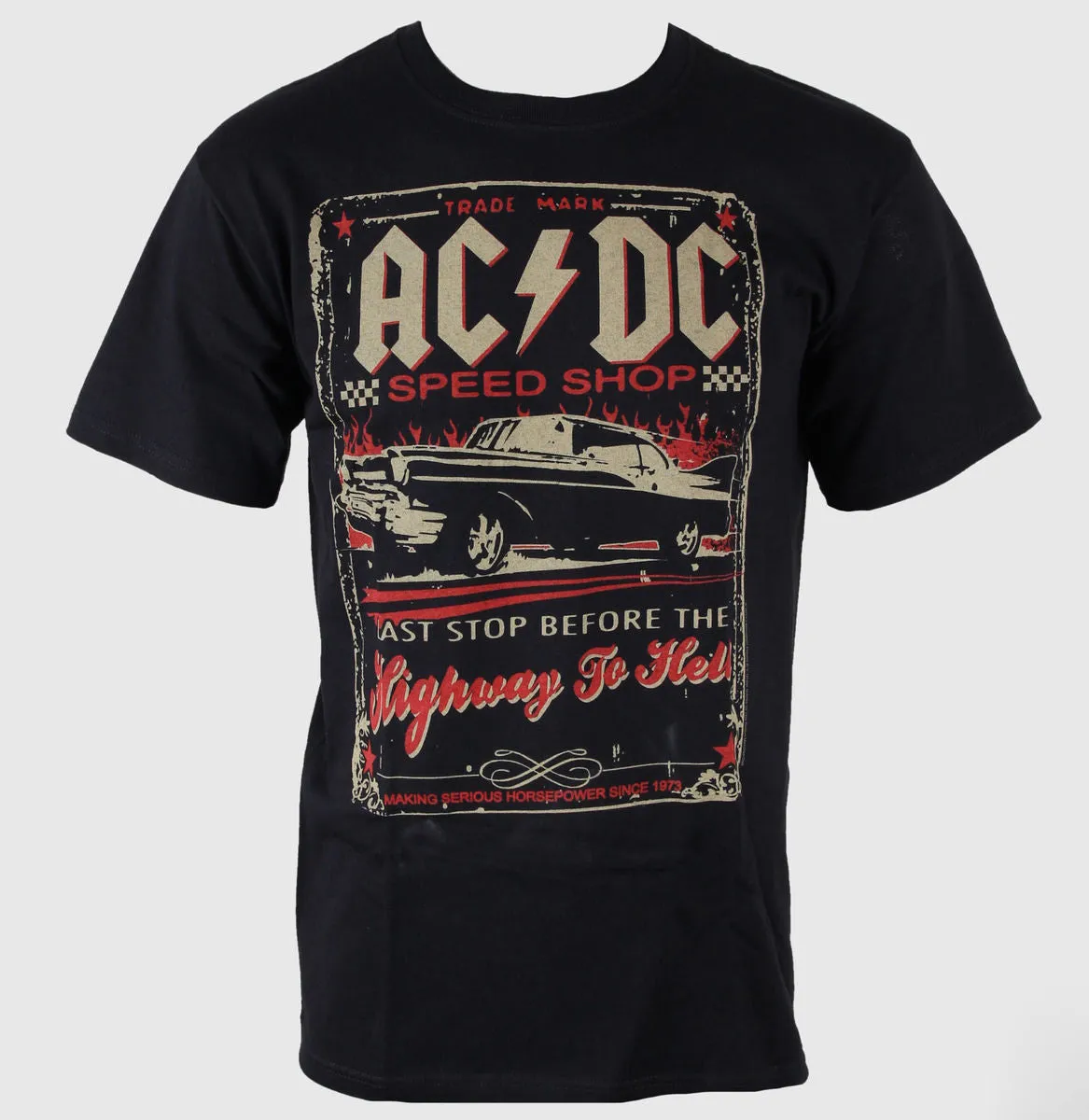 ACDC Speedshop T-Shirt - Black - Medium