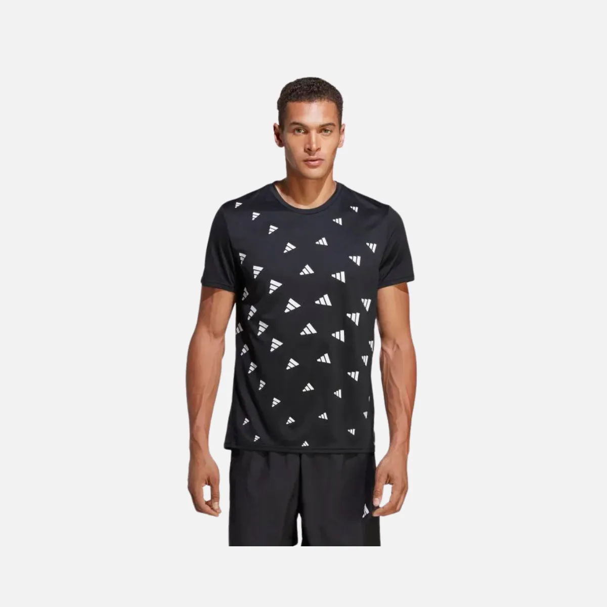 Adidas Brand Love Graphic Tee -Black / White