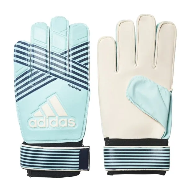 adidas Men's ACE Training Goalkeeper Gloves Energy Aqua/Energy Blue/Legend Ink