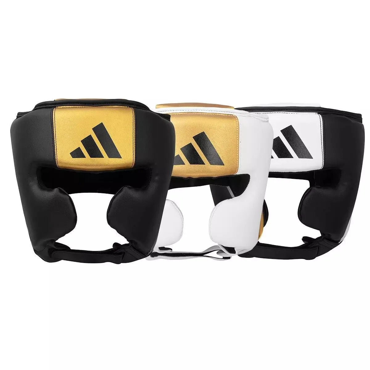 adidas Pro Boxing Head Guard Cactus Leather