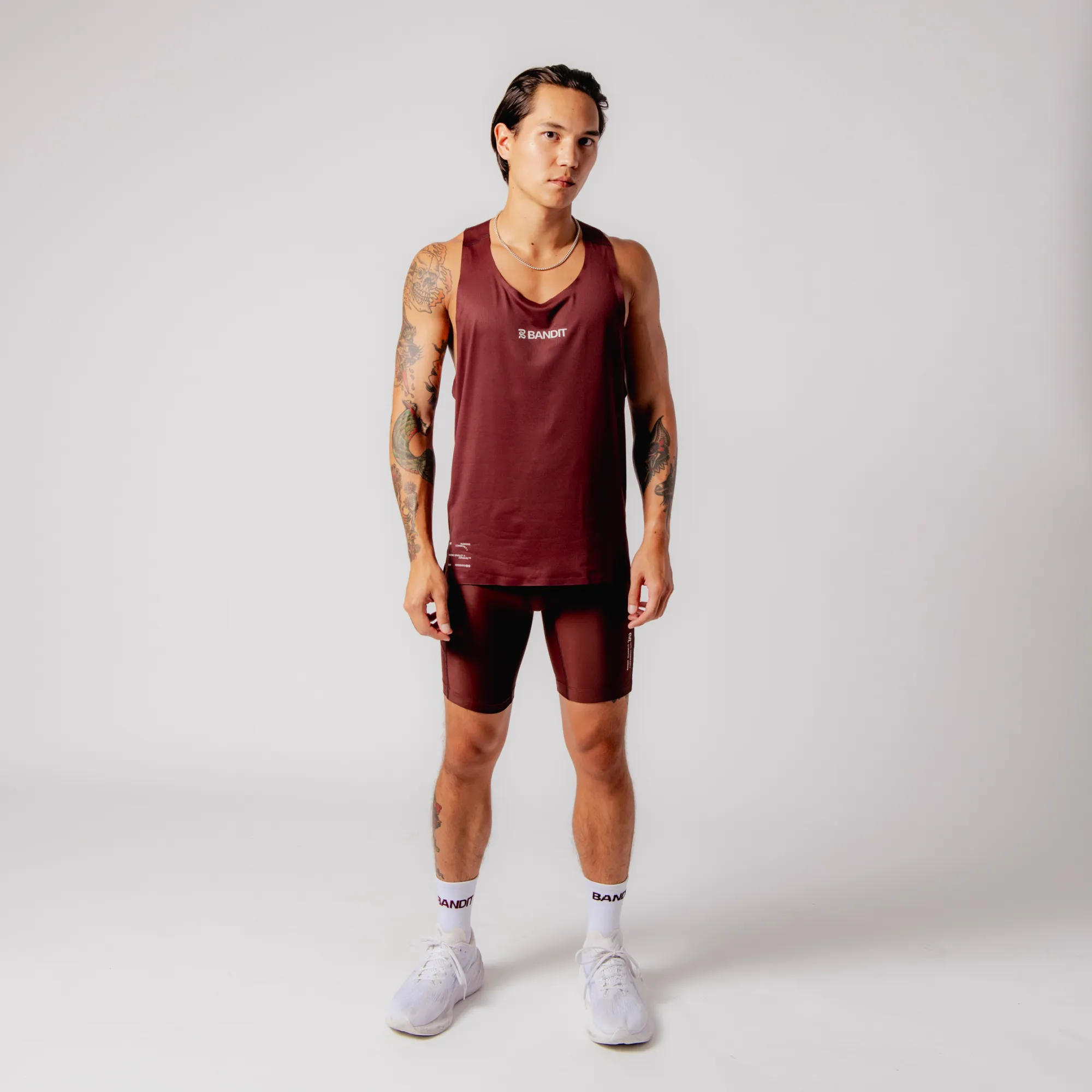 Airware™ Performance Singlet - Deep Cherry