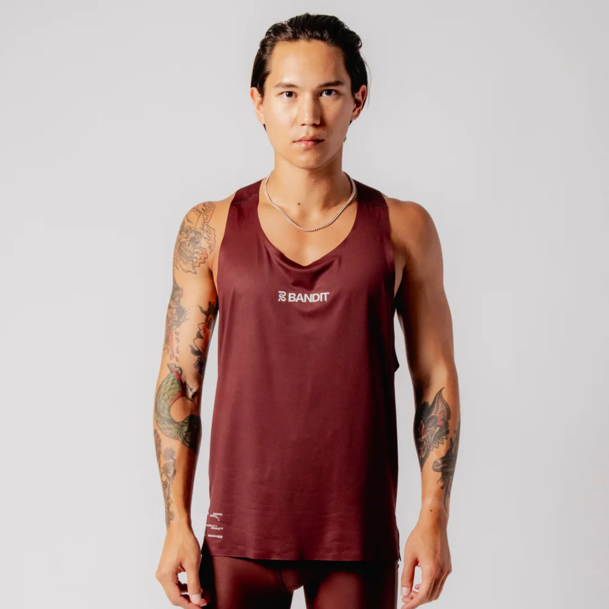 Airware™ Performance Singlet - Deep Cherry