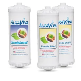 AlkaViva Vesta GL UltraWater & Fluoride Shield, Replacement Pack