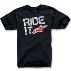 Alpinestars Ride It Classic Mens T-Shirt - Black