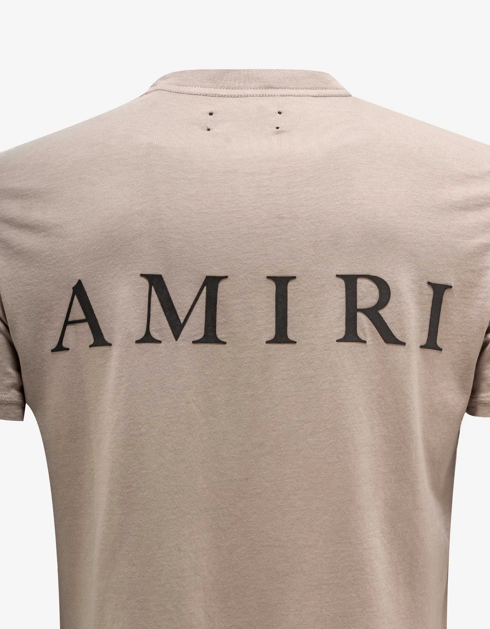 Amiri Beige M.A. Logo T-Shirt