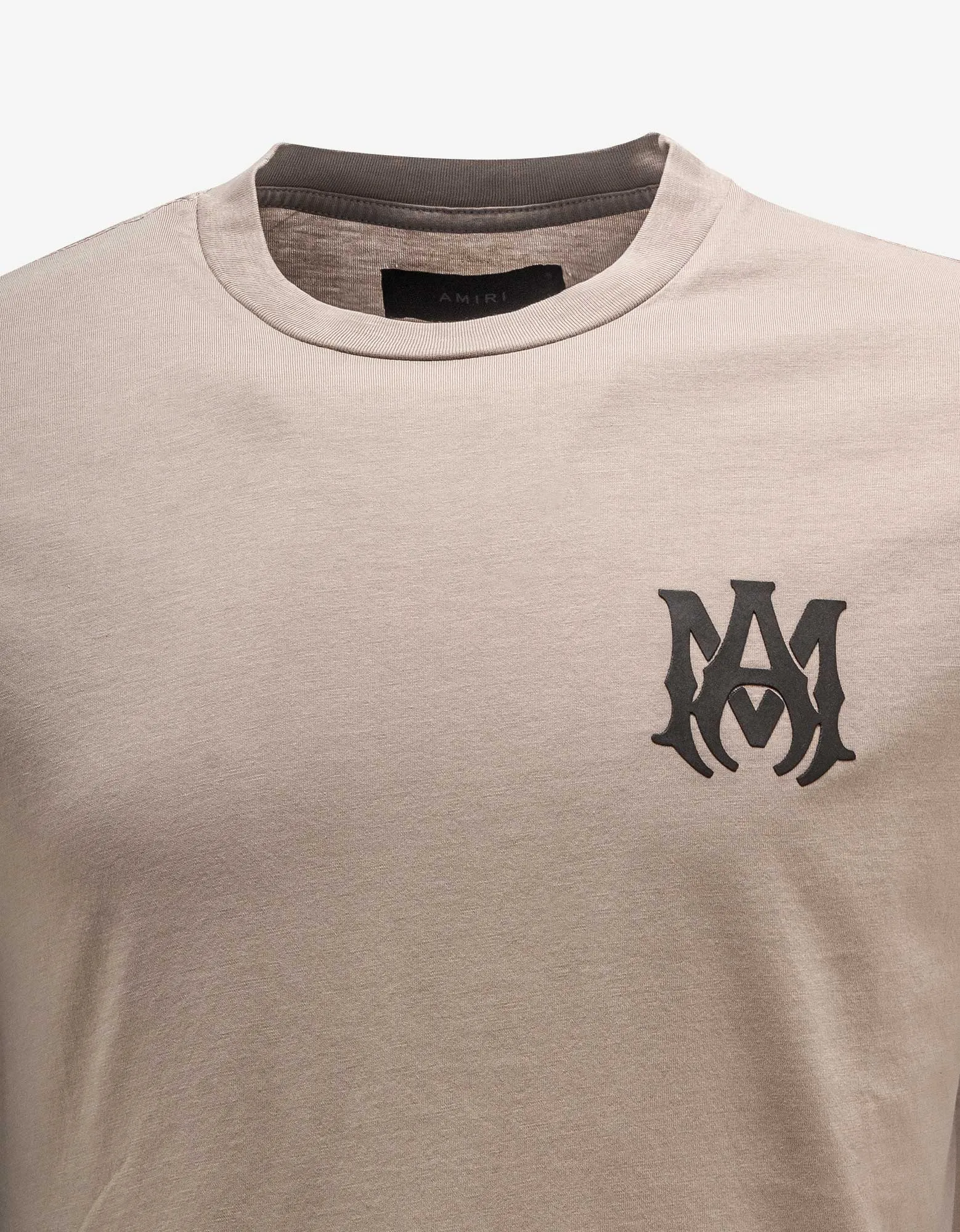 Amiri Beige M.A. Logo T-Shirt