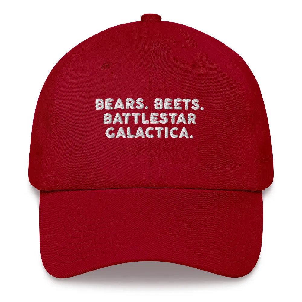 Bears. Beets. Battlestar Galactica - Dad Hat