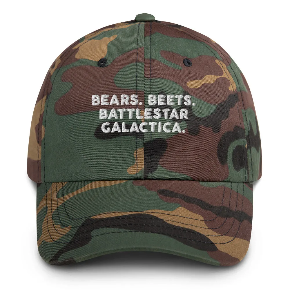 Bears. Beets. Battlestar Galactica - Dad Hat