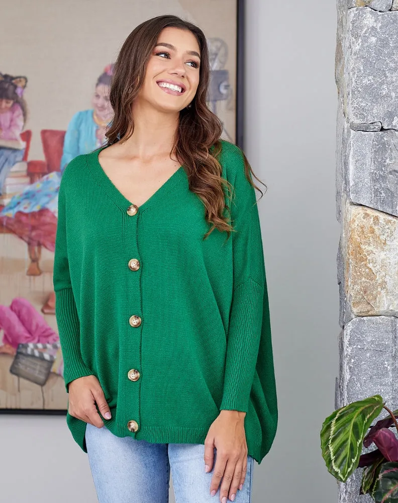 Bee Maddison Chelsea Knit Emerald