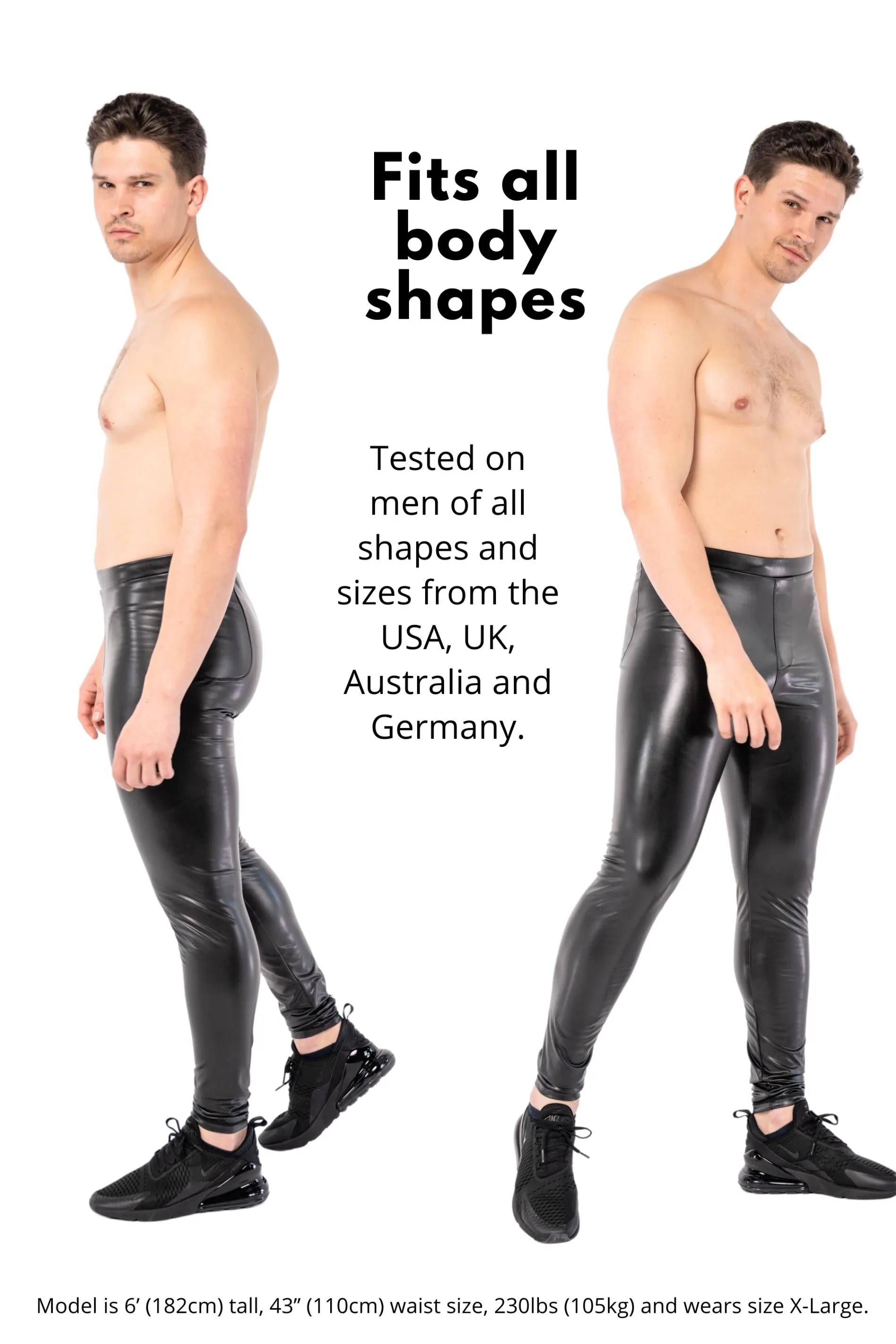 Berlin Vegan Leather Meggings