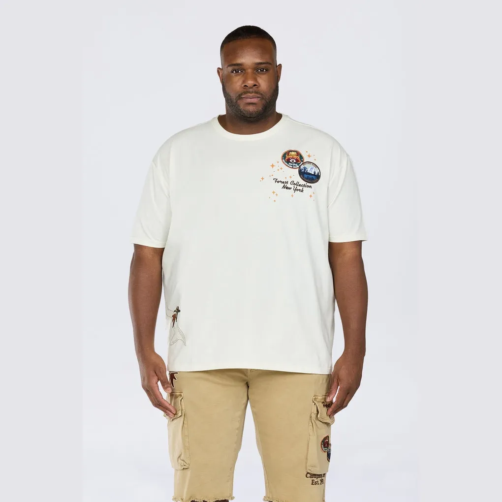 Big and Tall - Forest Collection SS Tee - Chalk