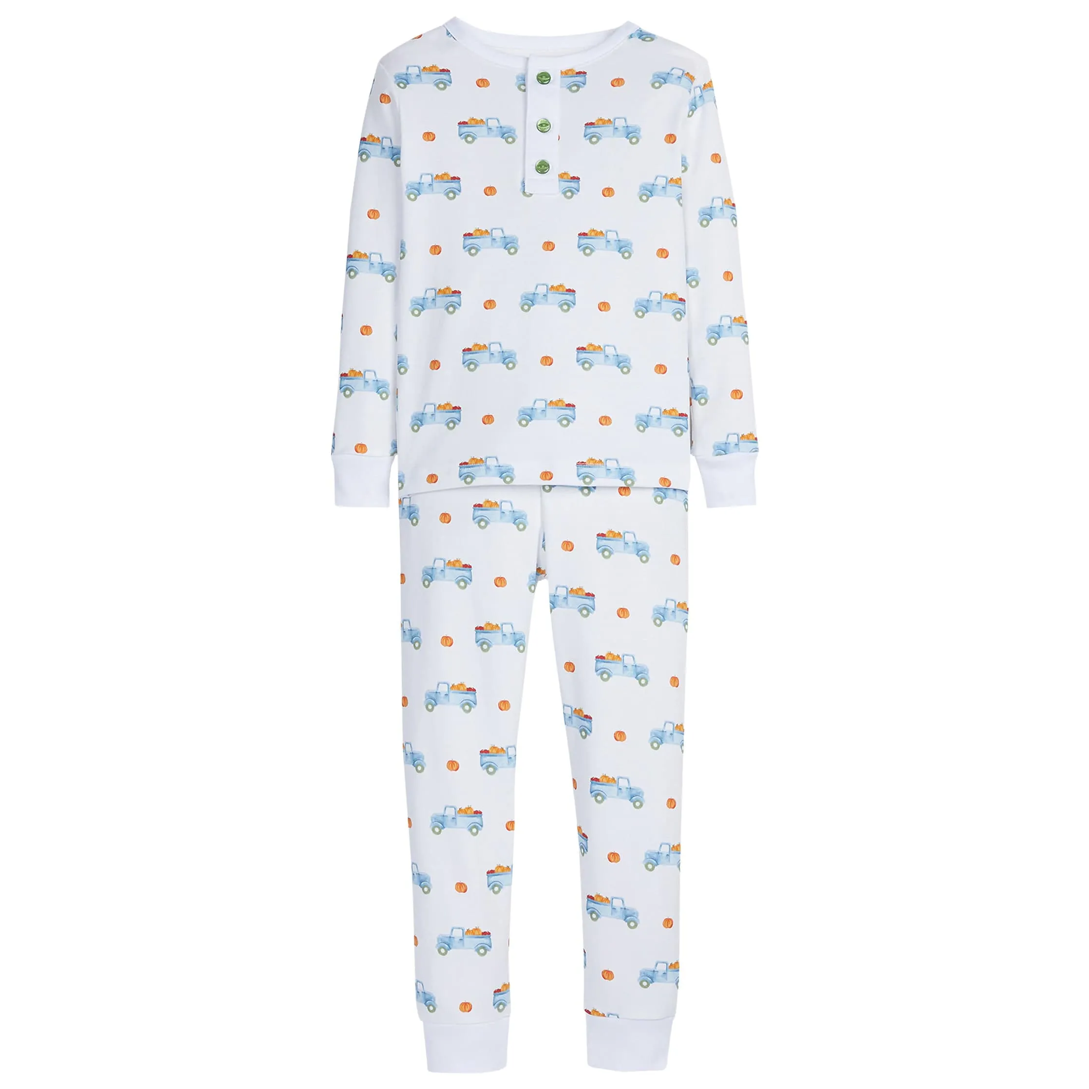 Boy Printed Jammies - Harvest Truck