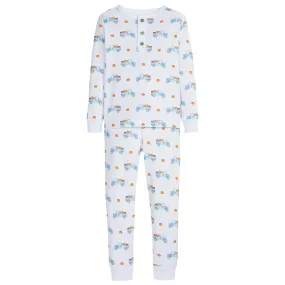 Boy Printed Jammies - Harvest Truck