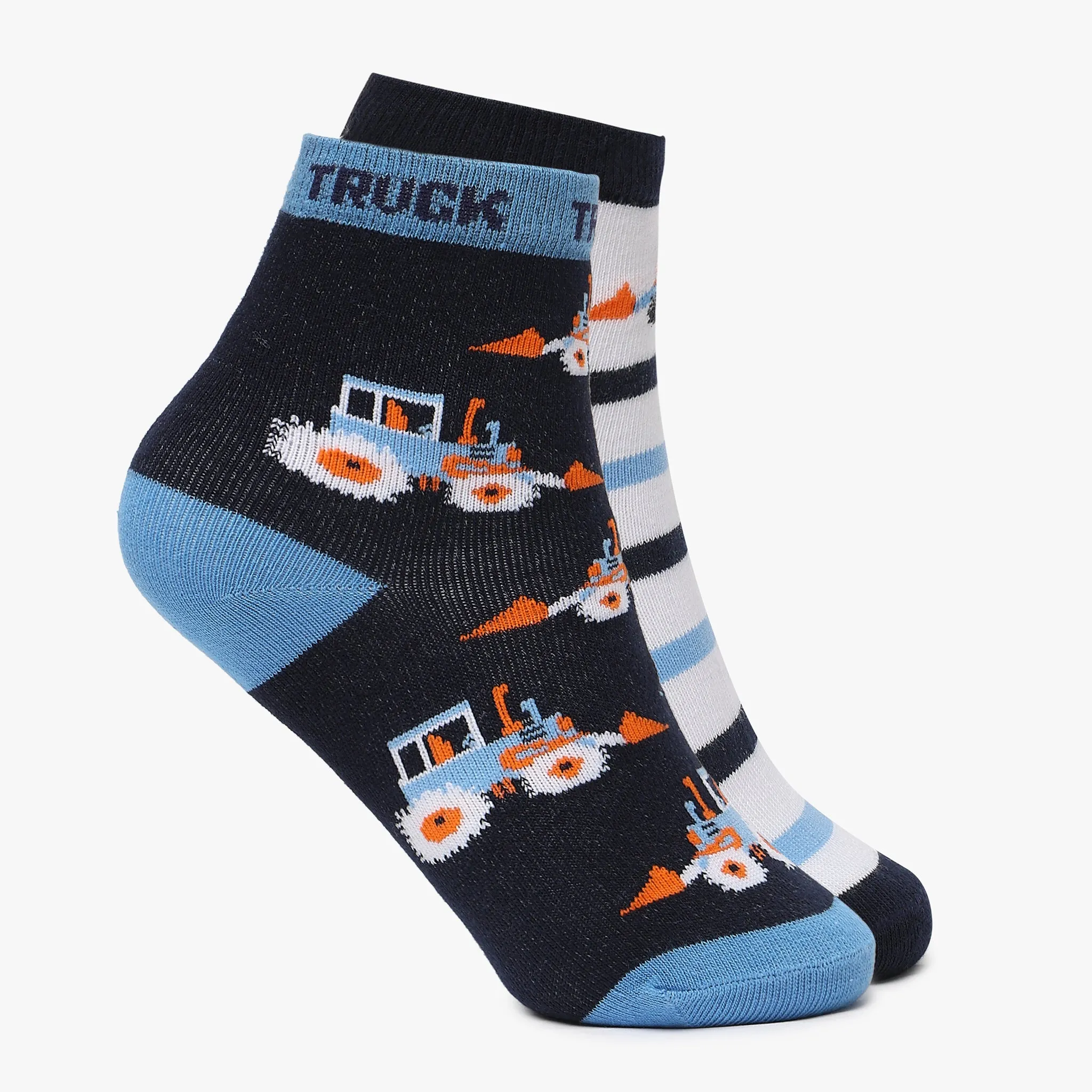 Boys Ankle Length Printed Socks