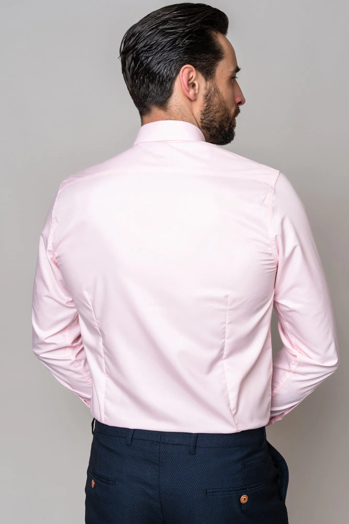 CARTER - Pink Long Sleeve Shirt