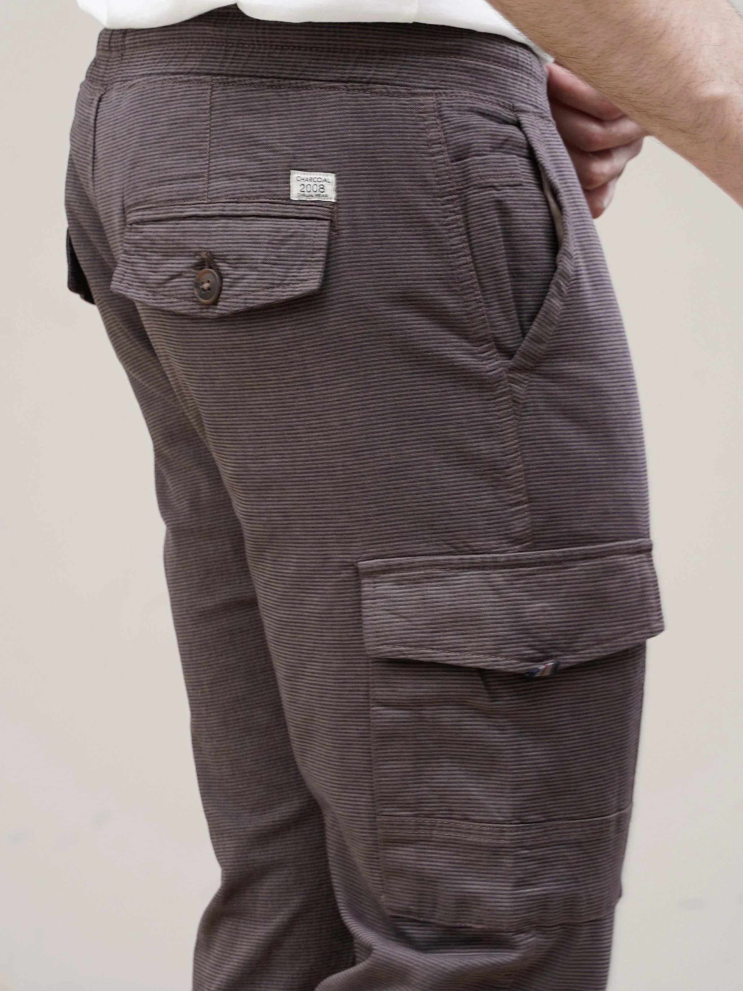 CASUAL JOGGER  TROUSER KHAKI