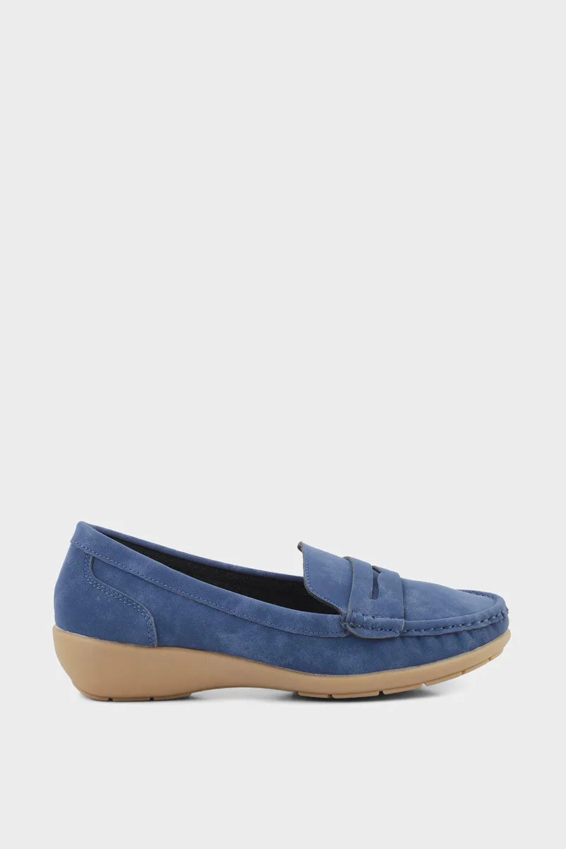 Casual Moccasin I41449-Navy