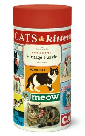  Cats & Kittens  1000-Piece Puzzle