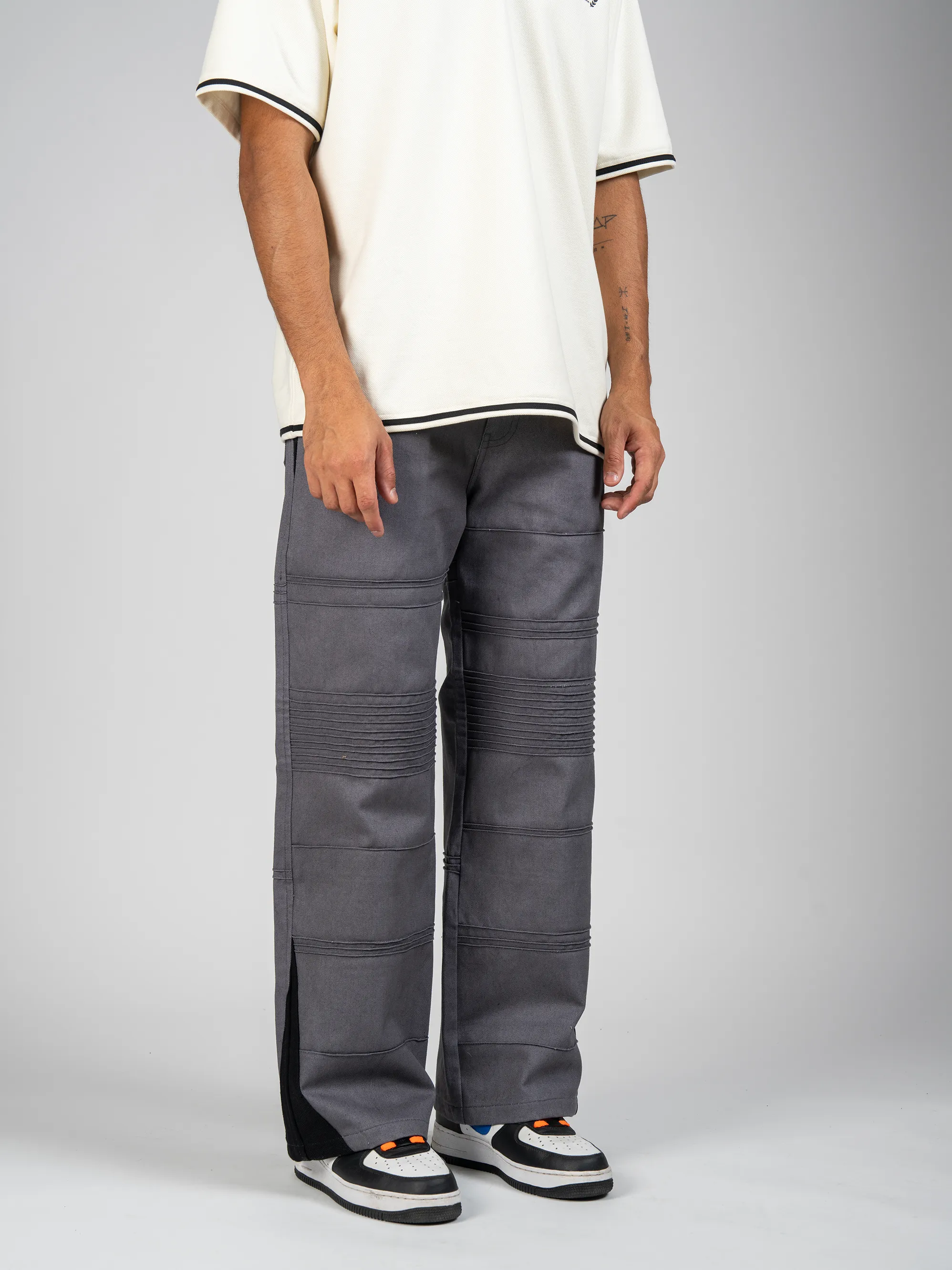 Charcoal Lined Denim