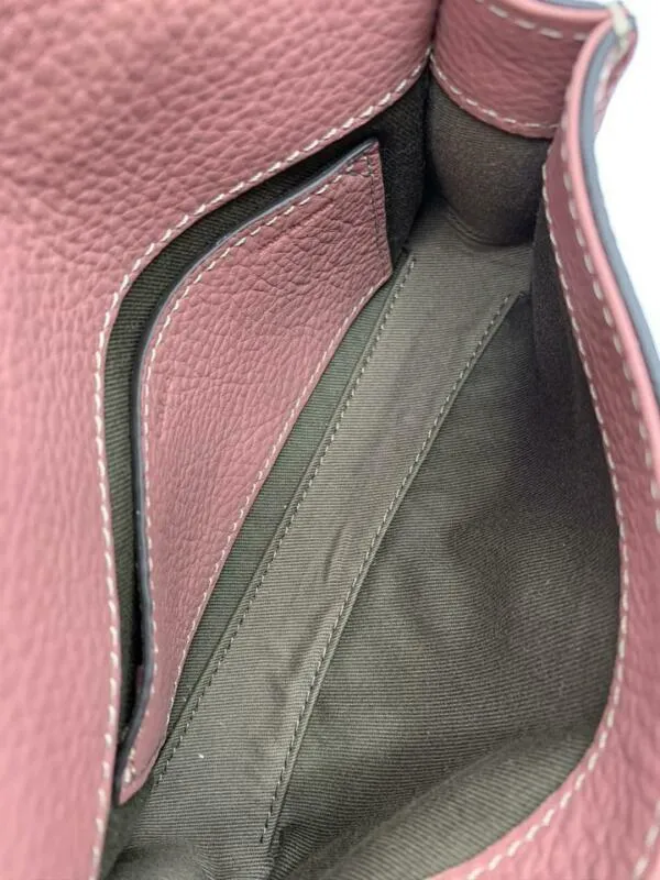 Chloé Belt Marcie Convertible Pink Leather Messenger Bag