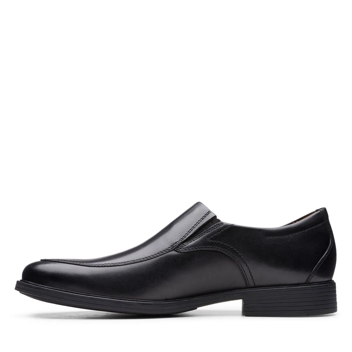 Clarks Whiddon Step Black Leather