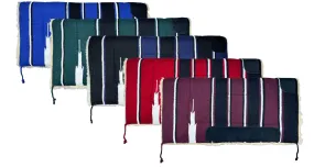 Cotton/Acrylic Top Assorted Saddle Pad