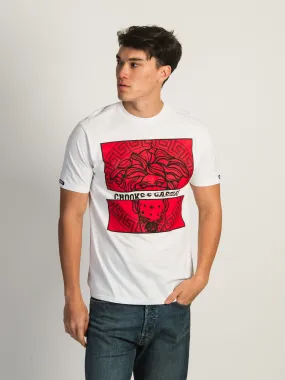 CROOKS & CASTLES SPLIT KLEPTO MEDUSA T-SHIRT