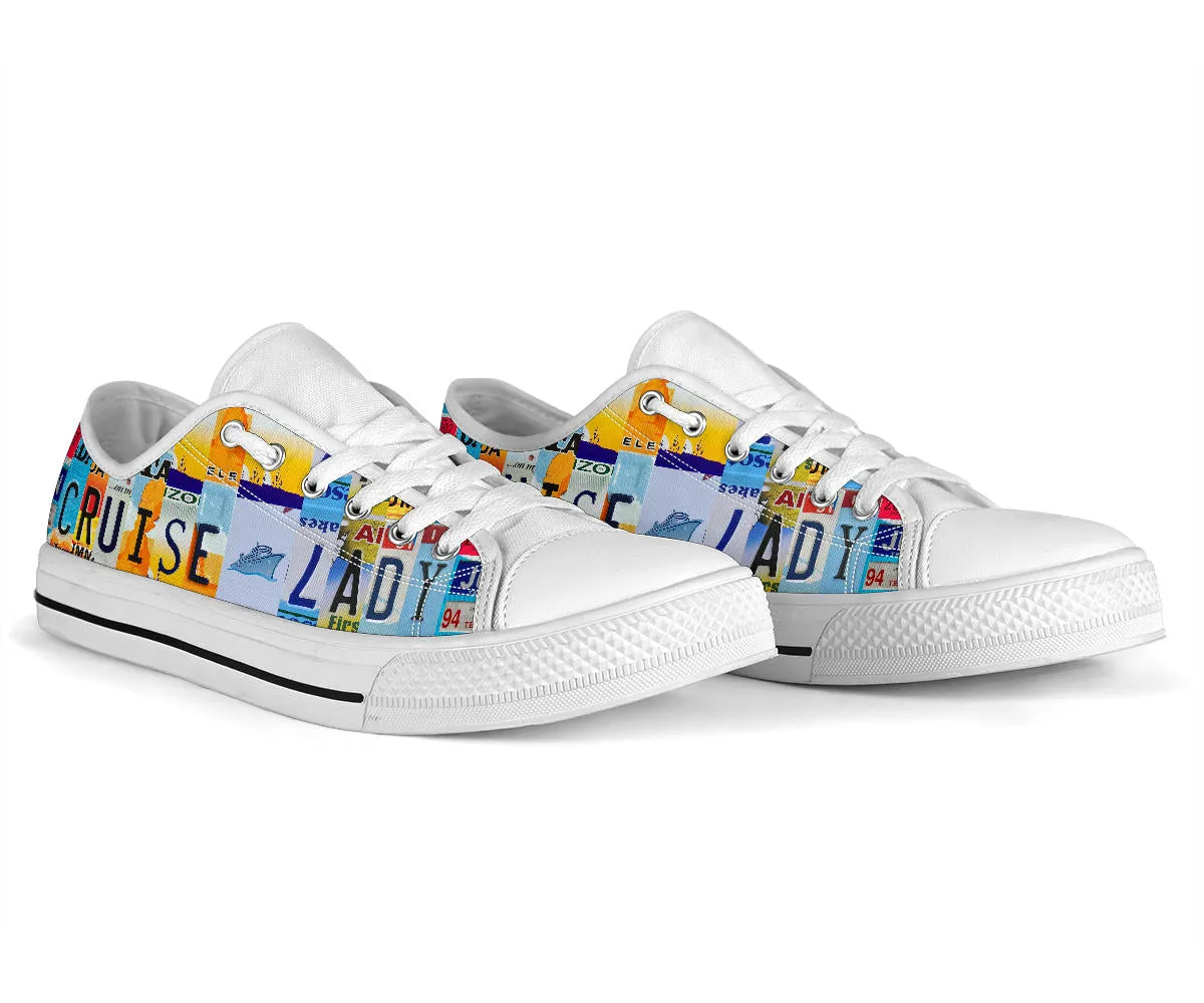 Cruise Lady License Plate Shoes