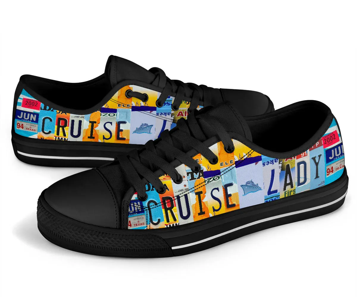 Cruise Lady License Plate Shoes