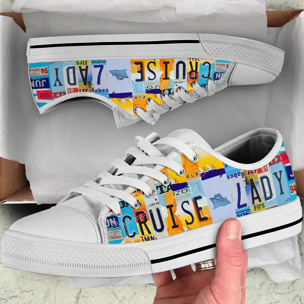 Cruise Lady License Plate Shoes