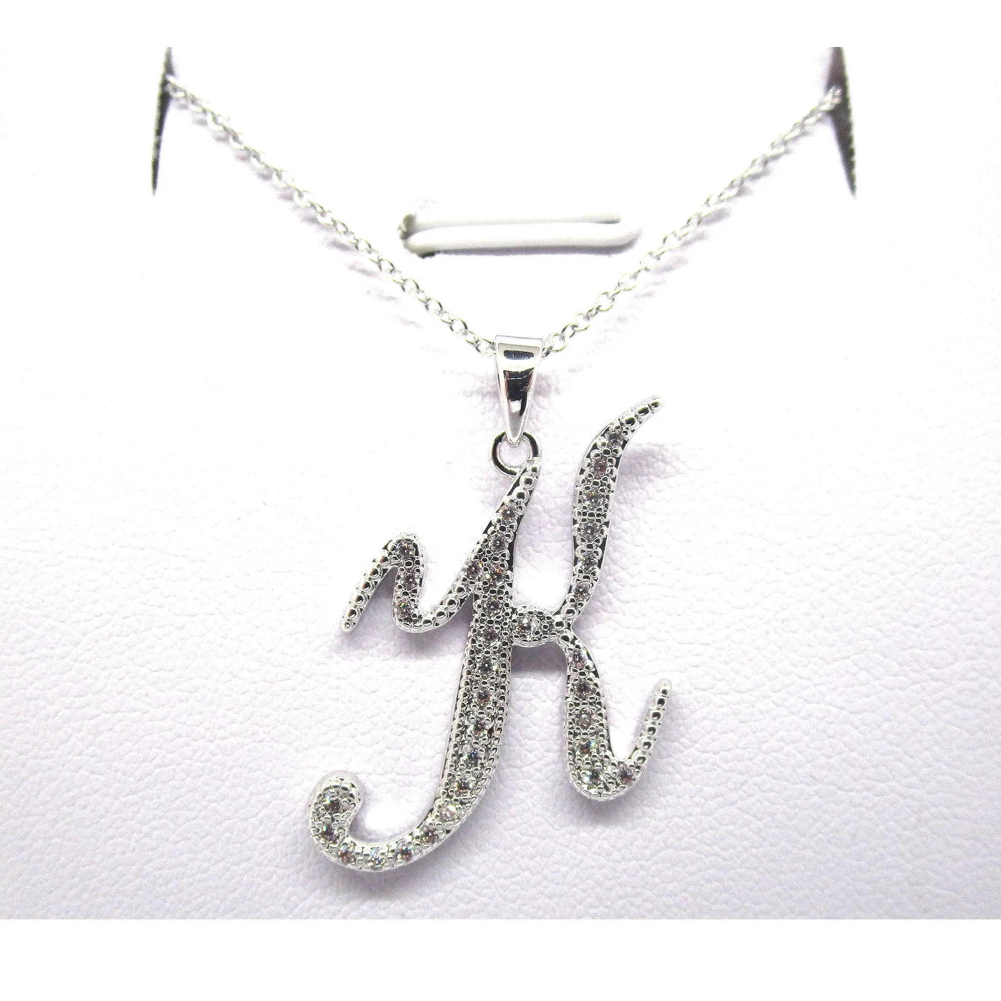 Cursive Initial Pendant