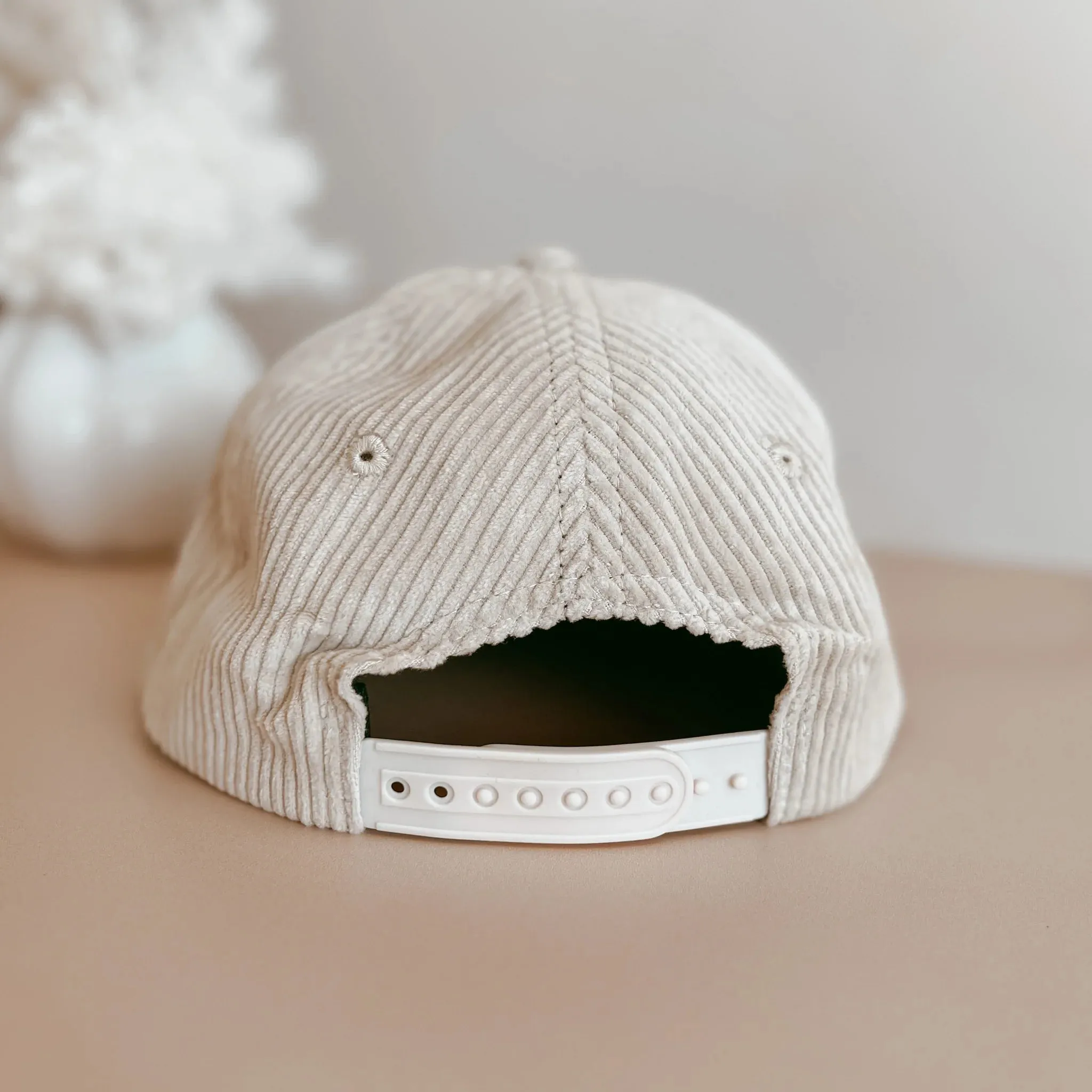 'Dad' Corduroy Curve Brim Cap