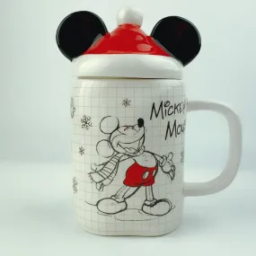 Disney® Sketch book Mickey Mouse Peek-a-Boo Holiday Mug 22 oz. with Lid