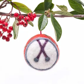 Drum Felt Ornament