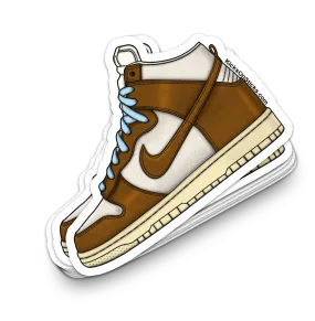 Dunk High "Certified Fresh Pecan" Sneaker Sticker