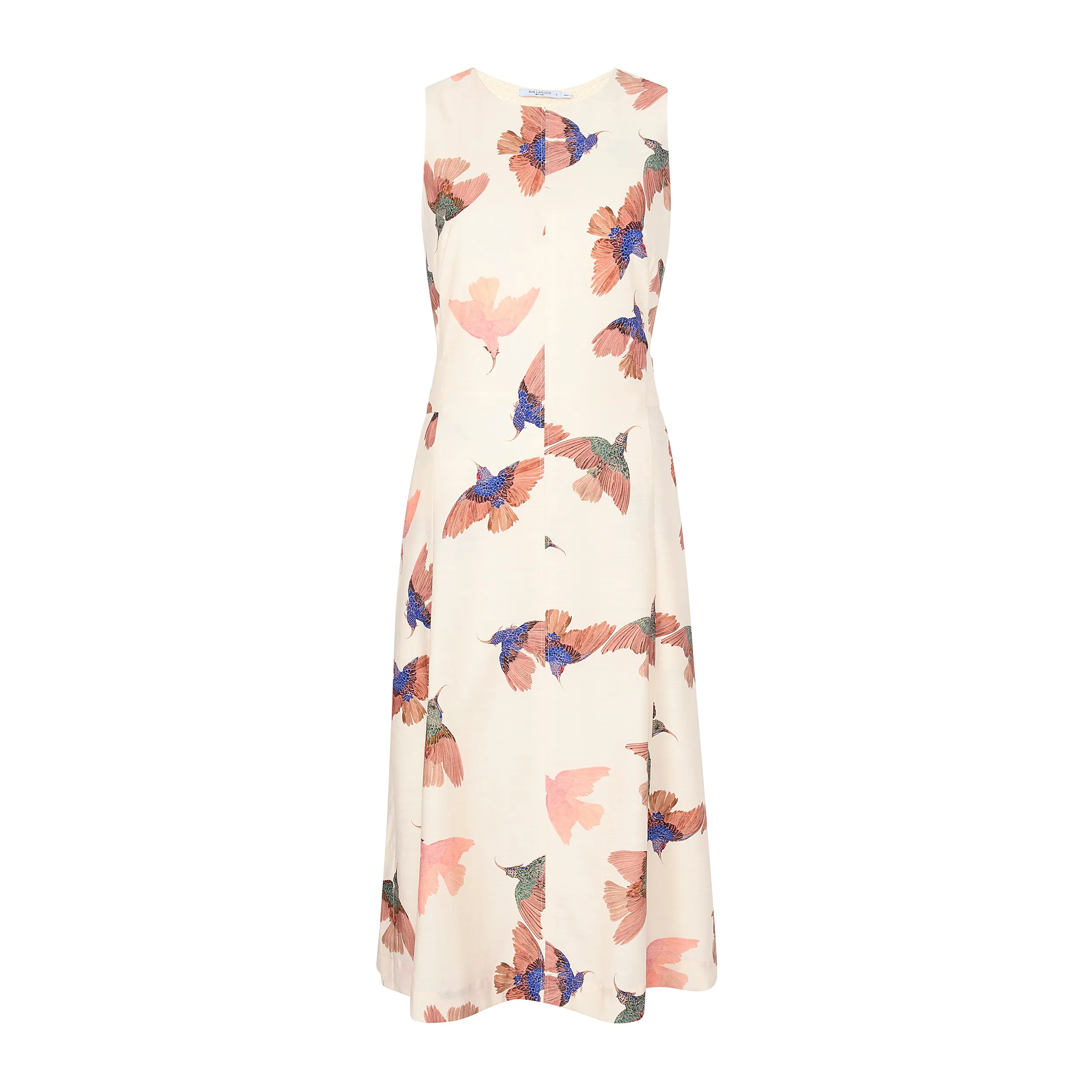 Estela Dress - Airy Cotton :: Hummingbird Print