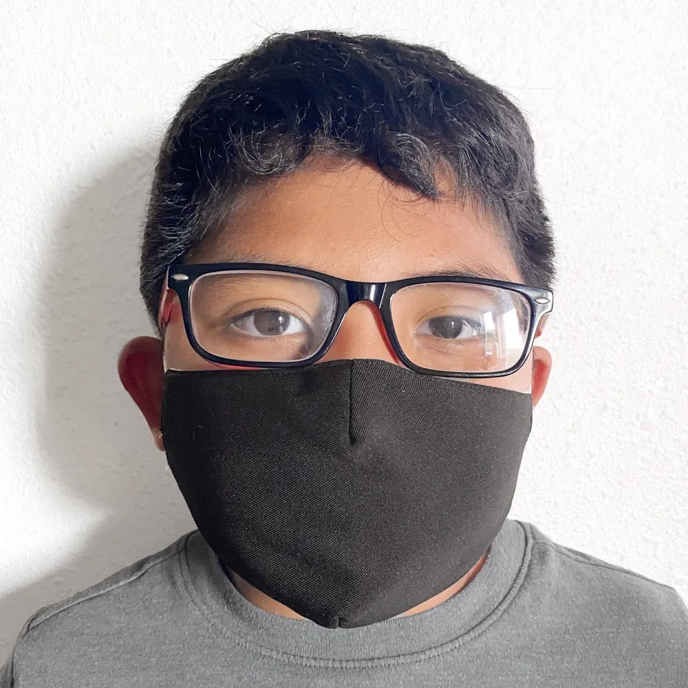 Face Mask KIDS Black - FINAL SALE