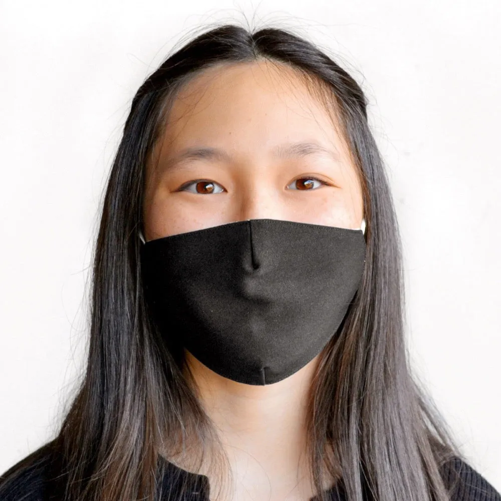 Face Mask KIDS Black - FINAL SALE